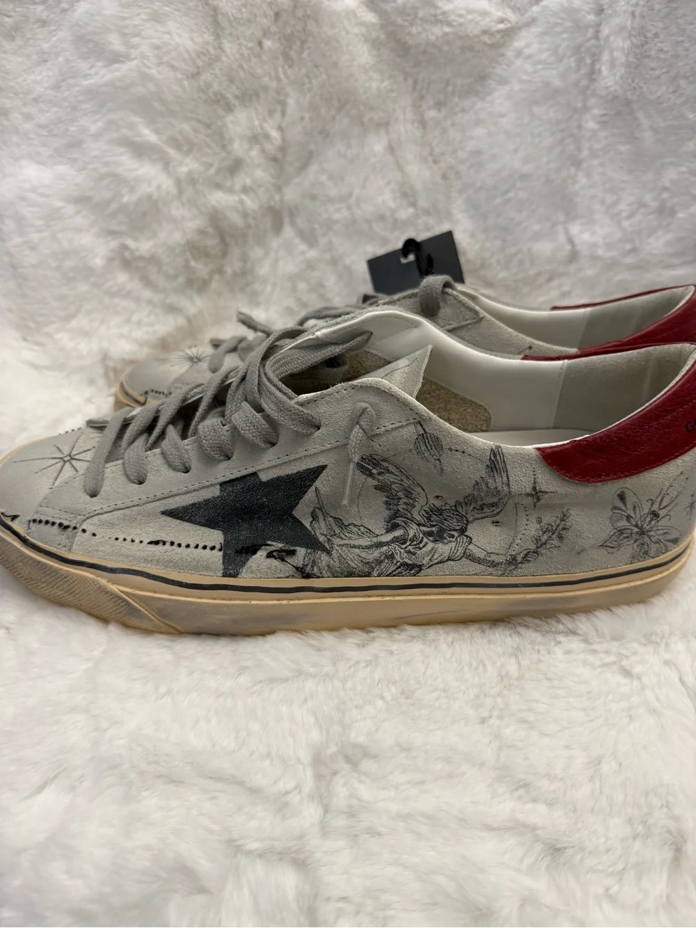 Golden Goose HAUS Dreamed By Dr. Woo Super-Star Sneakers NWT Size 44 Rare LE - Picture 2 of 13